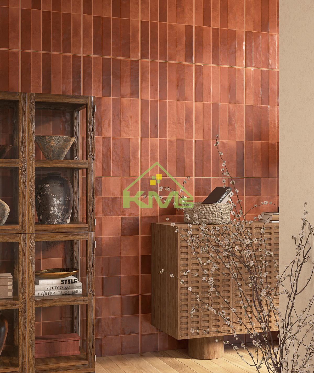 Gạch Giả Thẻ 40x80cm Thanh Mix Màu - Gạch ốp lát nhà vệ sinh - Gạch trang trí - Gạch ốp tường nghệ thuật